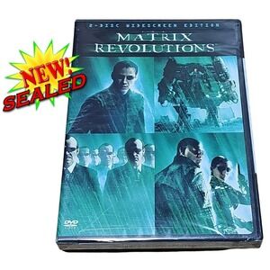 The Matrix Revolutions DVD 2004 New Sealed 2-Disc Widescreen Keanu Reeves